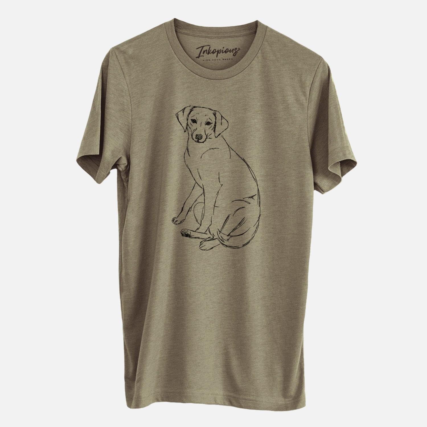 Doodled Penny the Mixed Breed - Unisex Crewneck