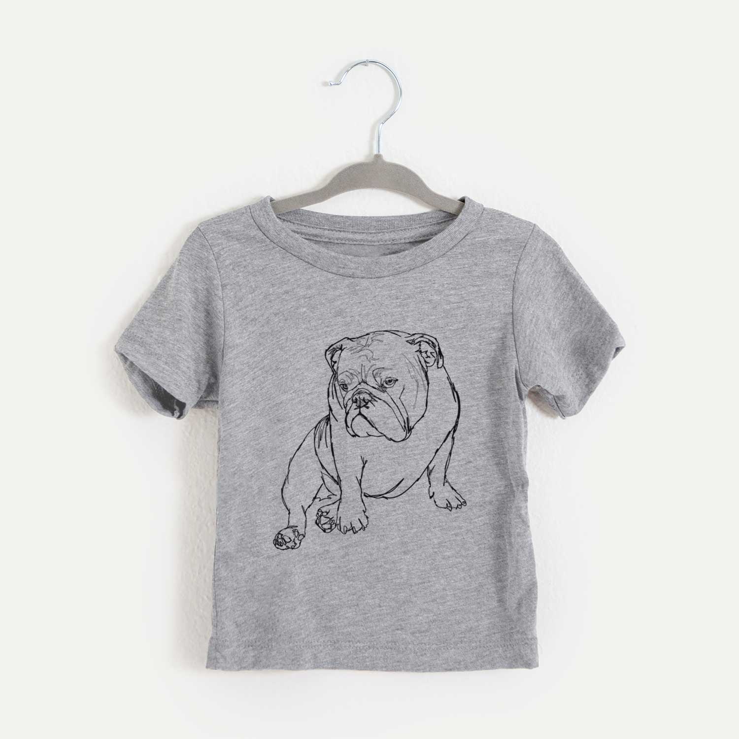 Doodled Penny the English Bulldog - Kids/Youth/Toddler Shirt