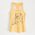 Doodled Penny the English Bulldog - Women's Racerback Tanktop