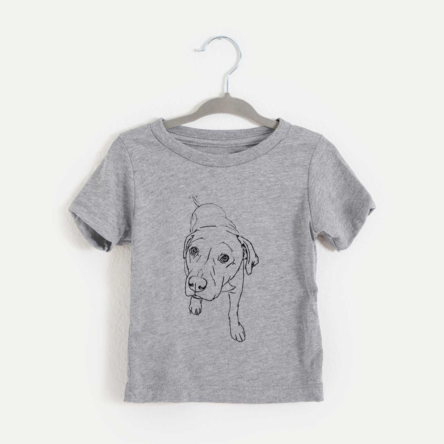 Doodled Peyton the Pitbull - Kids/Youth/Toddler Shirt