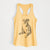 Doodled Phoebe the English Bulldog - Women's Racerback Tanktop