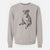 Doodled Phoebe the English Bulldog - Unisex Pigment Dyed Crew Sweatshirt