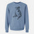 Doodled Phoebe the English Bulldog - Unisex Pigment Dyed Crew Sweatshirt