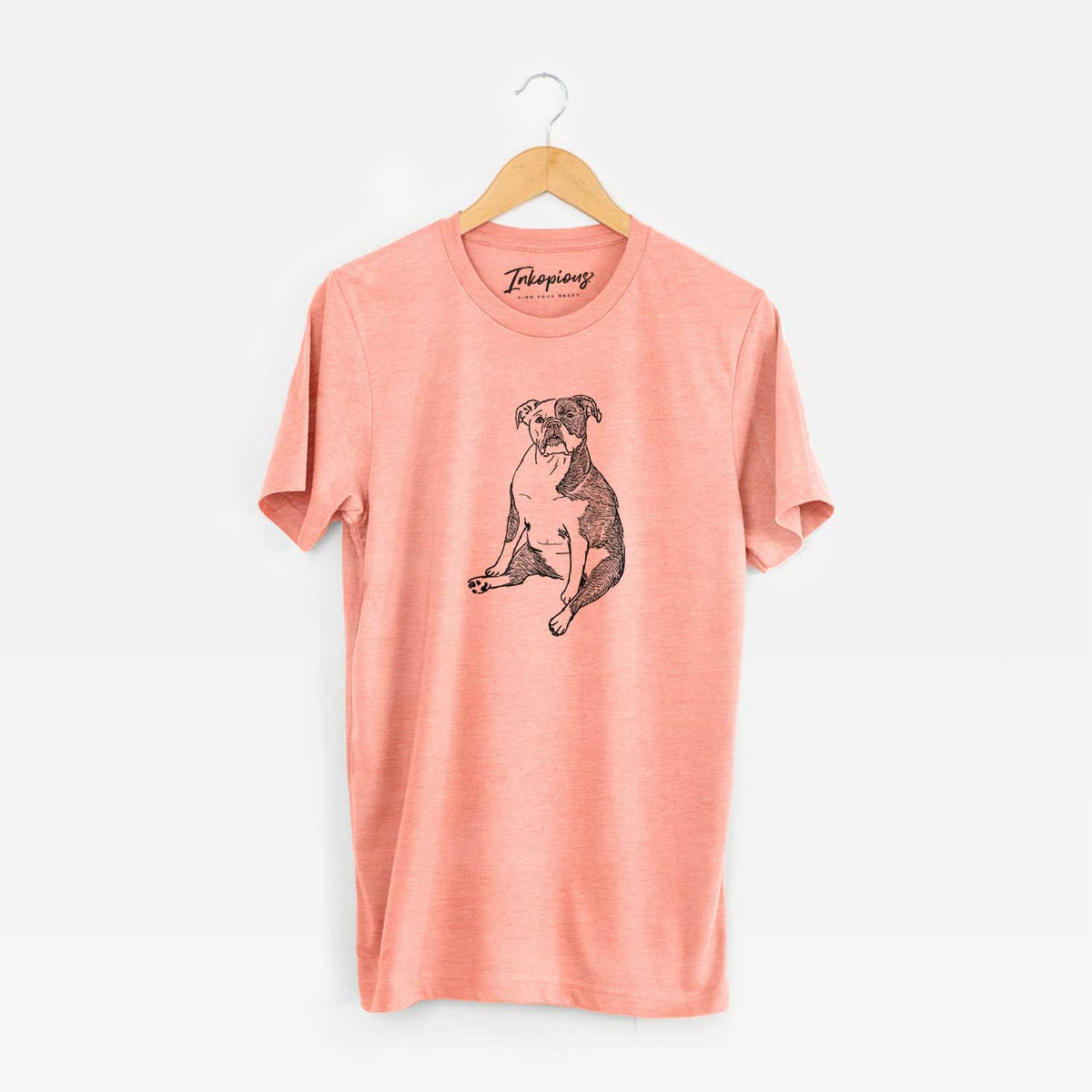 Doodled Phoebe the English Bulldog - Unisex Crewneck