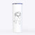 Doodled Piper the Beagle Puppy - 20oz Skinny Tumbler