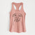 Doodled Pitbull Mix - Women's Racerback Tanktop