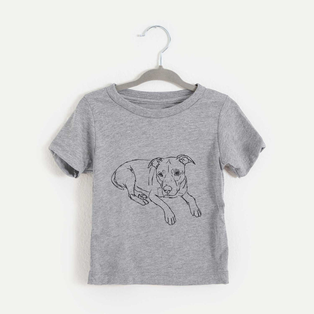 Doodled Pogo the Pitbull - Kids/Youth/Toddler Shirt