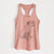 Doodled Poochie the Mixed Breed - Women's Racerback Tanktop