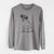 Doodled Puggle - Heavyweight 100% Cotton Long Sleeve