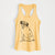 Doodled Puggle - Women's Racerback Tanktop