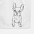 Doodled Franco the French Bulldog Puppy Decorative Hand Towel