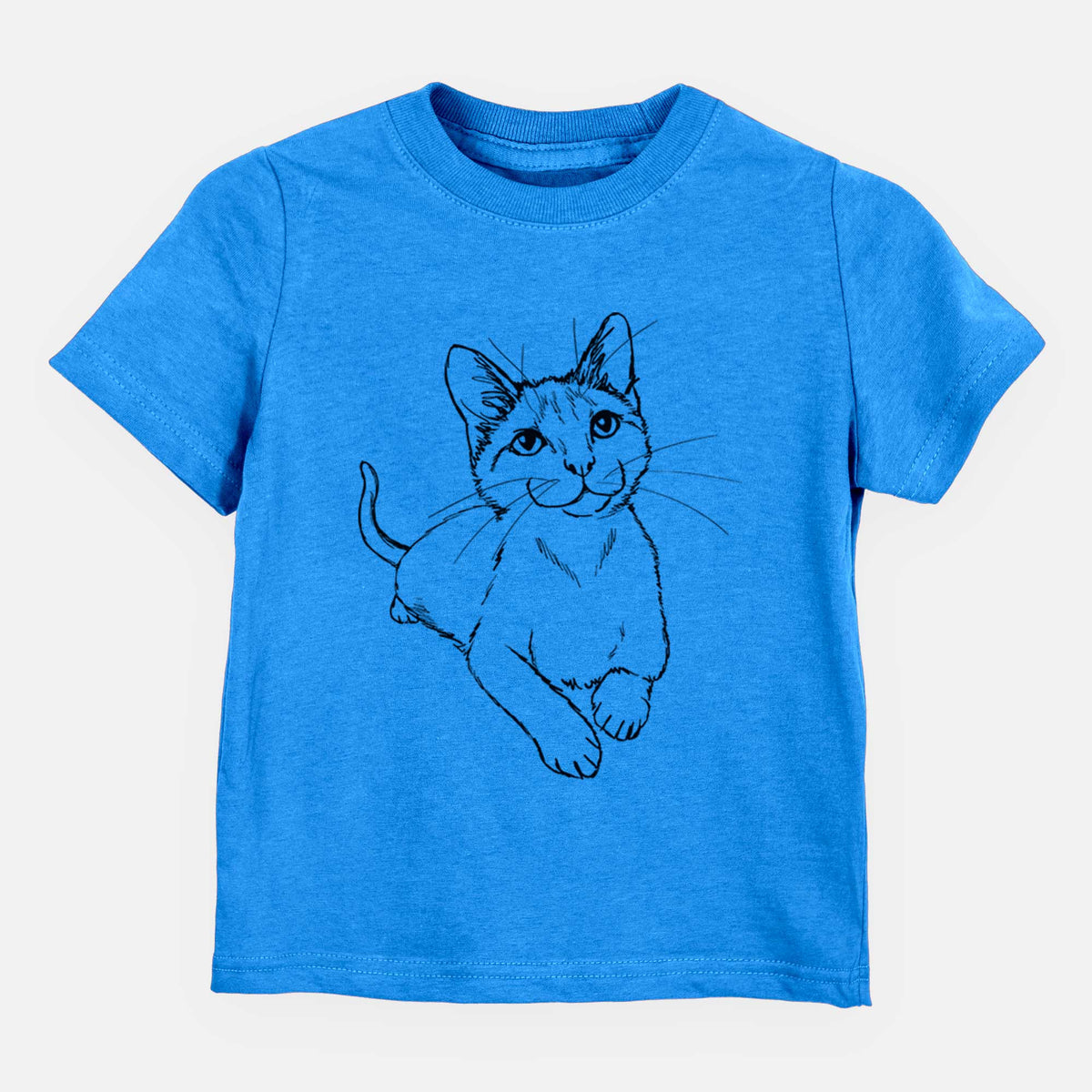 Doodled Quark the Siamese Cat - Kids/Youth/Toddler Shirt