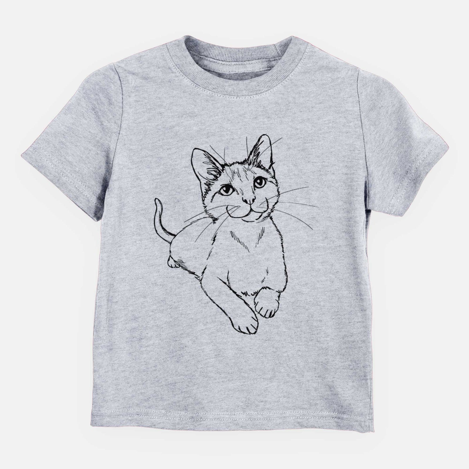 Doodled Quark the Siamese Cat - Kids/Youth/Toddler Shirt