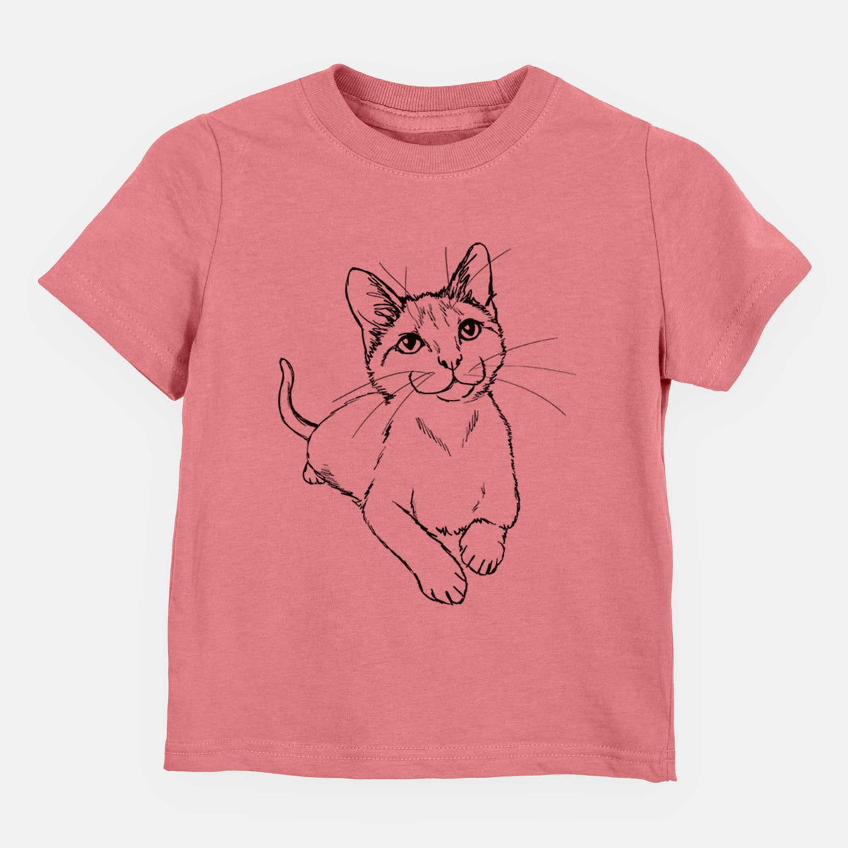 Doodled Quark the Siamese Cat - Kids/Youth/Toddler Shirt