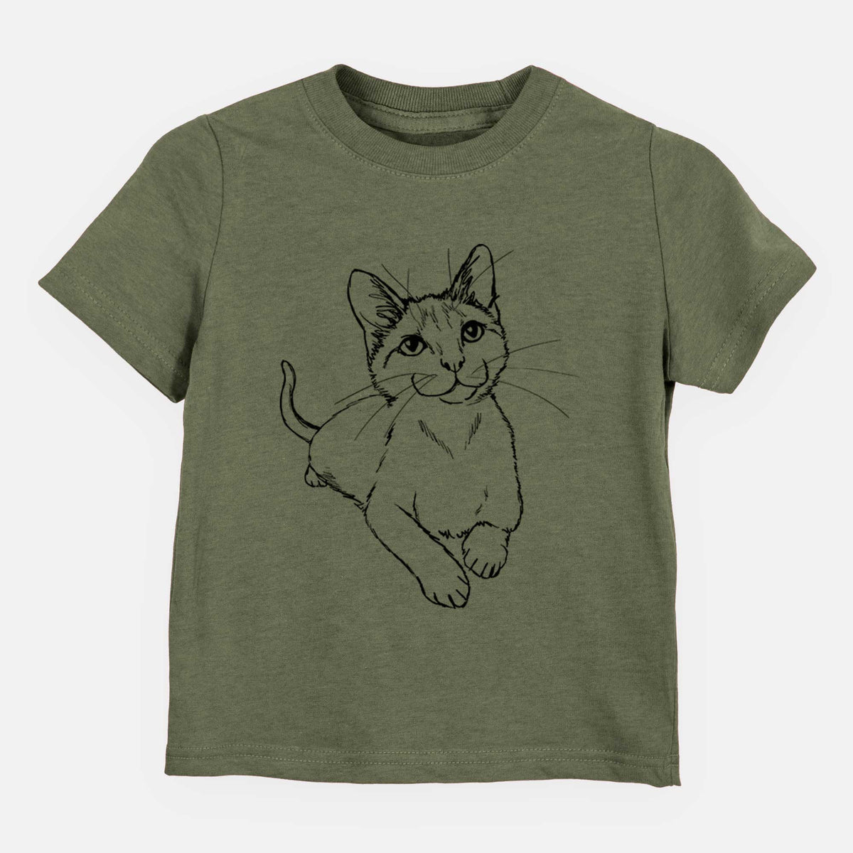 Doodled Quark the Siamese Cat - Kids/Youth/Toddler Shirt