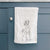 Doodled Ramses the Saluki Decorative Hand Towel