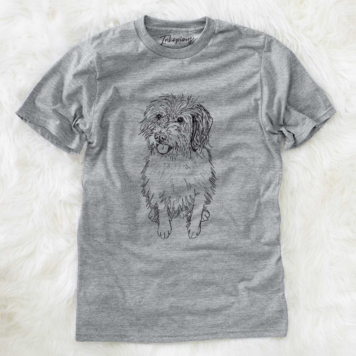 Doodled Rascal the Mixed Breed - Unisex Crewneck