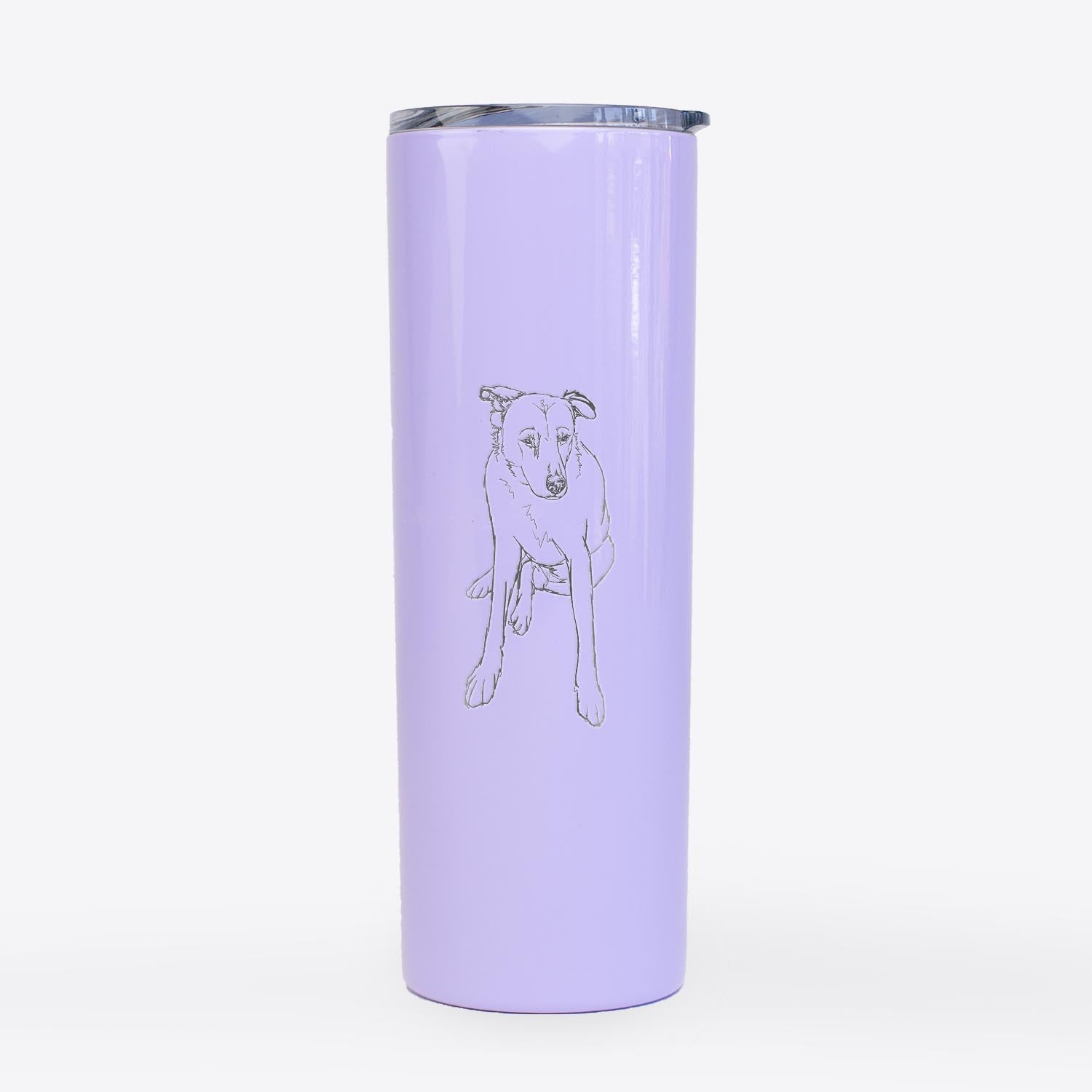 Doodled Red the Mixed Breed - 20oz Skinny Tumbler