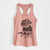 Doodled Remy the Mini Bernedoodle - Women's Racerback Tanktop