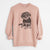 Doodled Remy the Mini Bernedoodle - Unisex Pigment Dyed Crew Sweatshirt