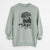 Doodled Remy the Mini Bernedoodle - Unisex Pigment Dyed Crew Sweatshirt