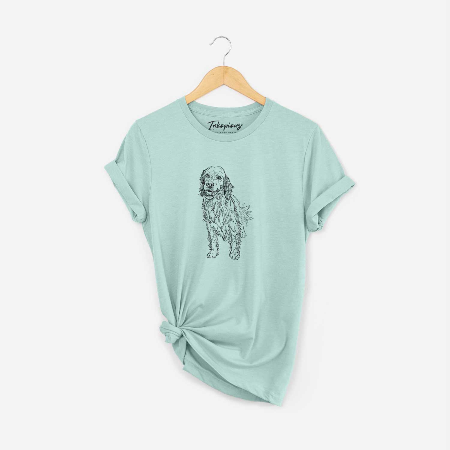 Doodled Rex the English Setter - Unisex Crewneck