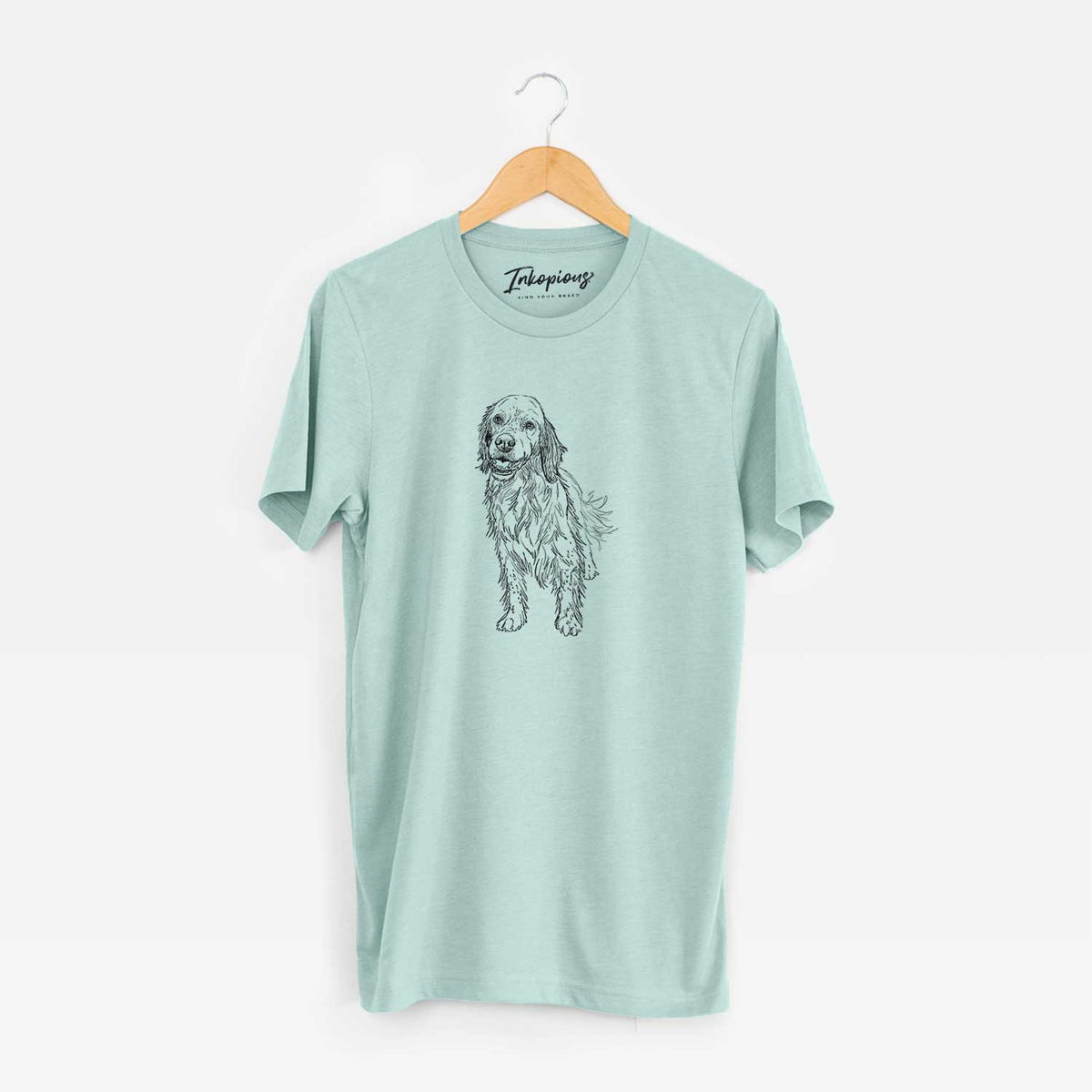 Doodled Rex the English Setter - Unisex Crewneck