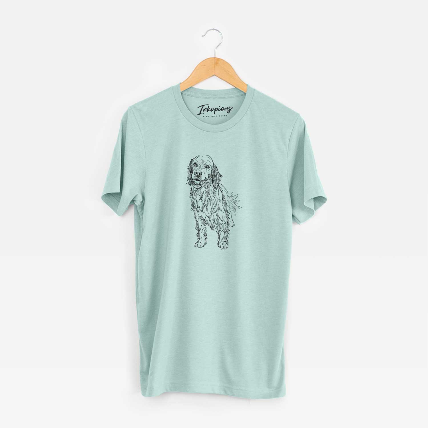 Doodled Rex the English Setter - Unisex Crewneck