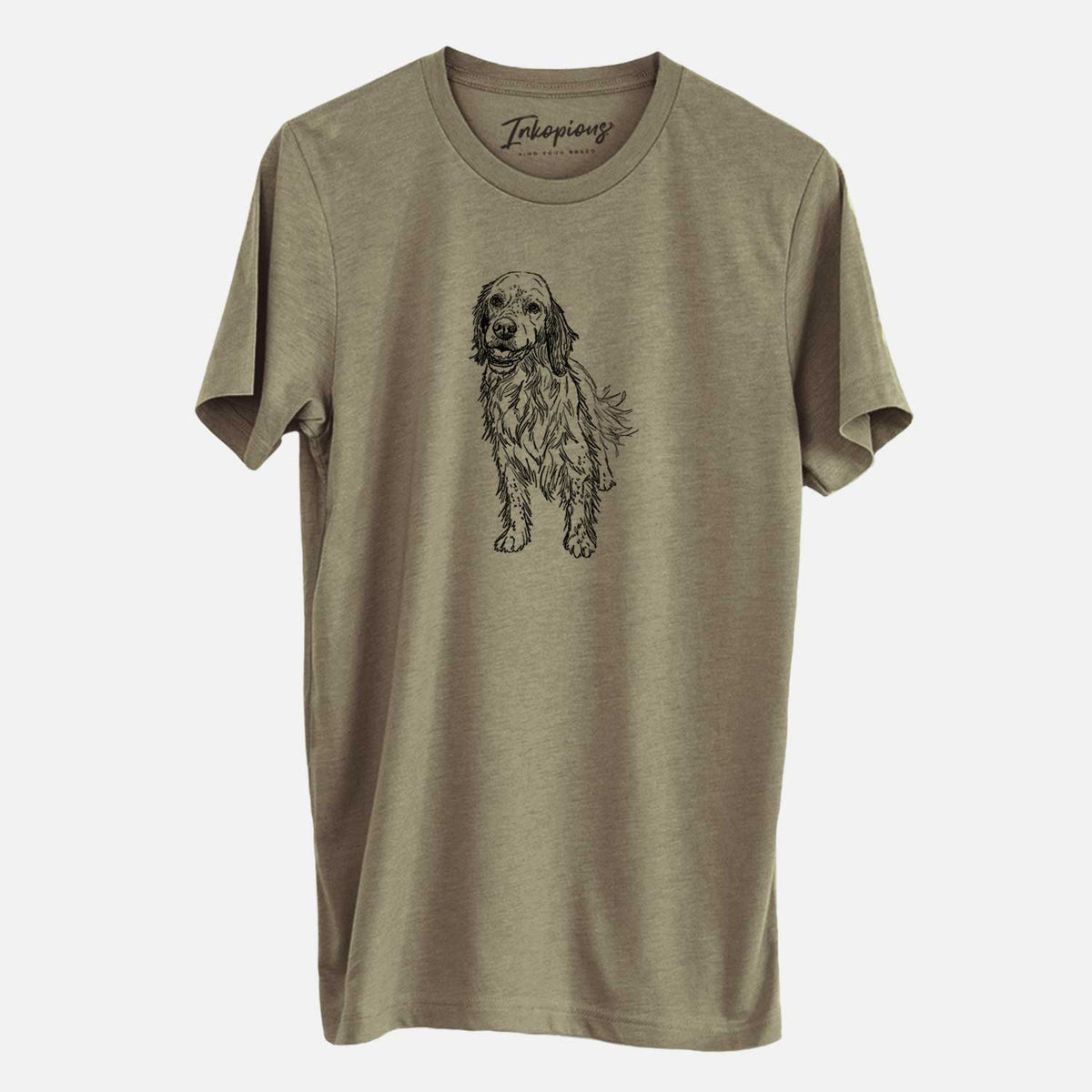Doodled Rex the English Setter - Unisex Crewneck