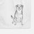 Doodled Riesling the Beagle Bulldog Mix Decorative Hand Towel