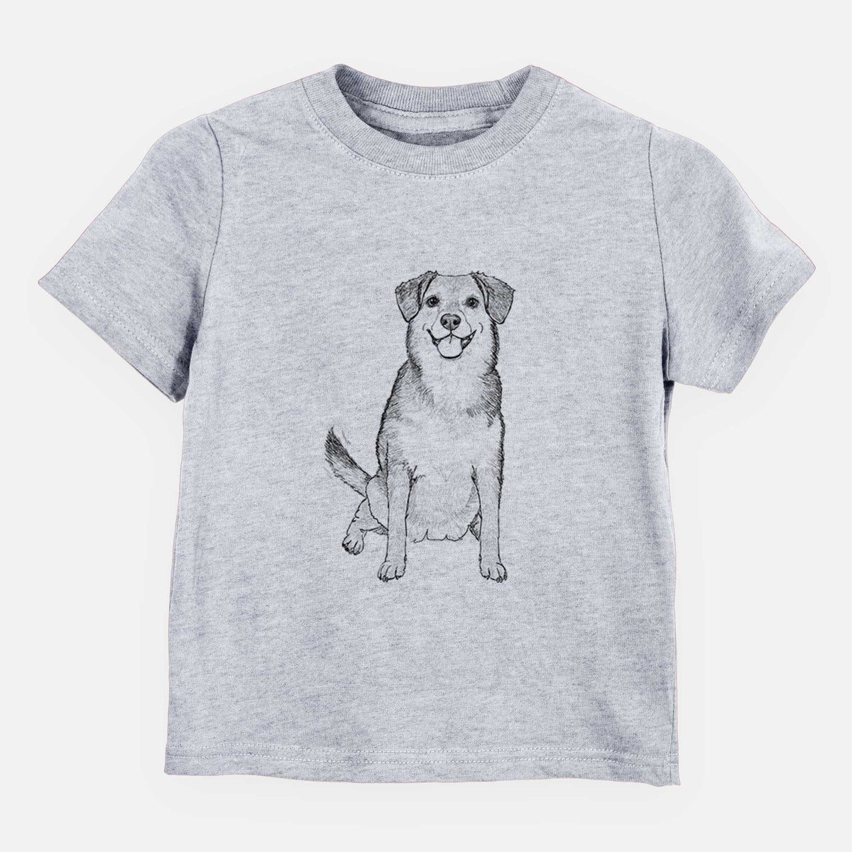 Doodled Riesling the Beagle Bulldog Mix - Kids/Youth/Toddler Shirt