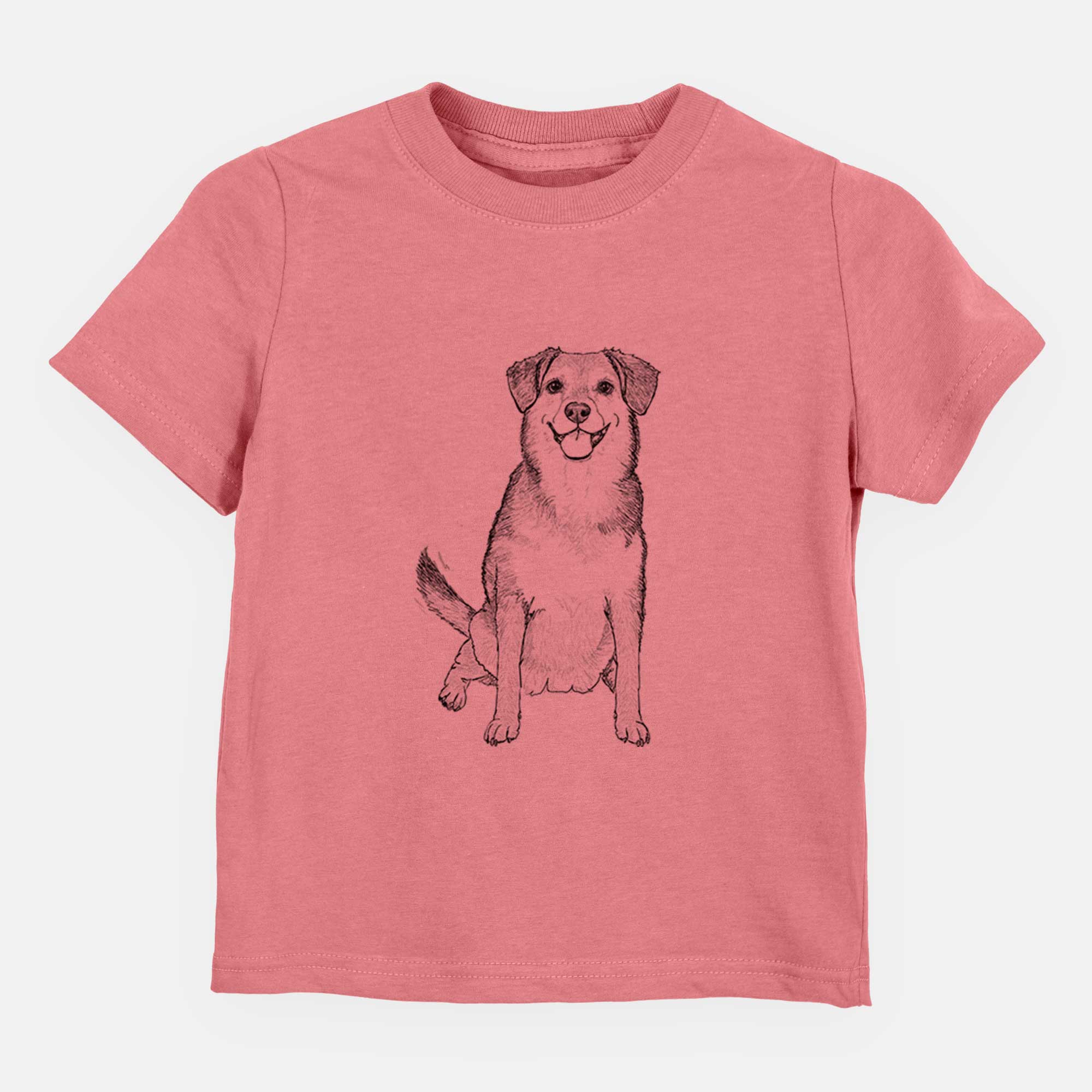 Doodled Riesling the Beagle Bulldog Mix - Kids/Youth/Toddler Shirt