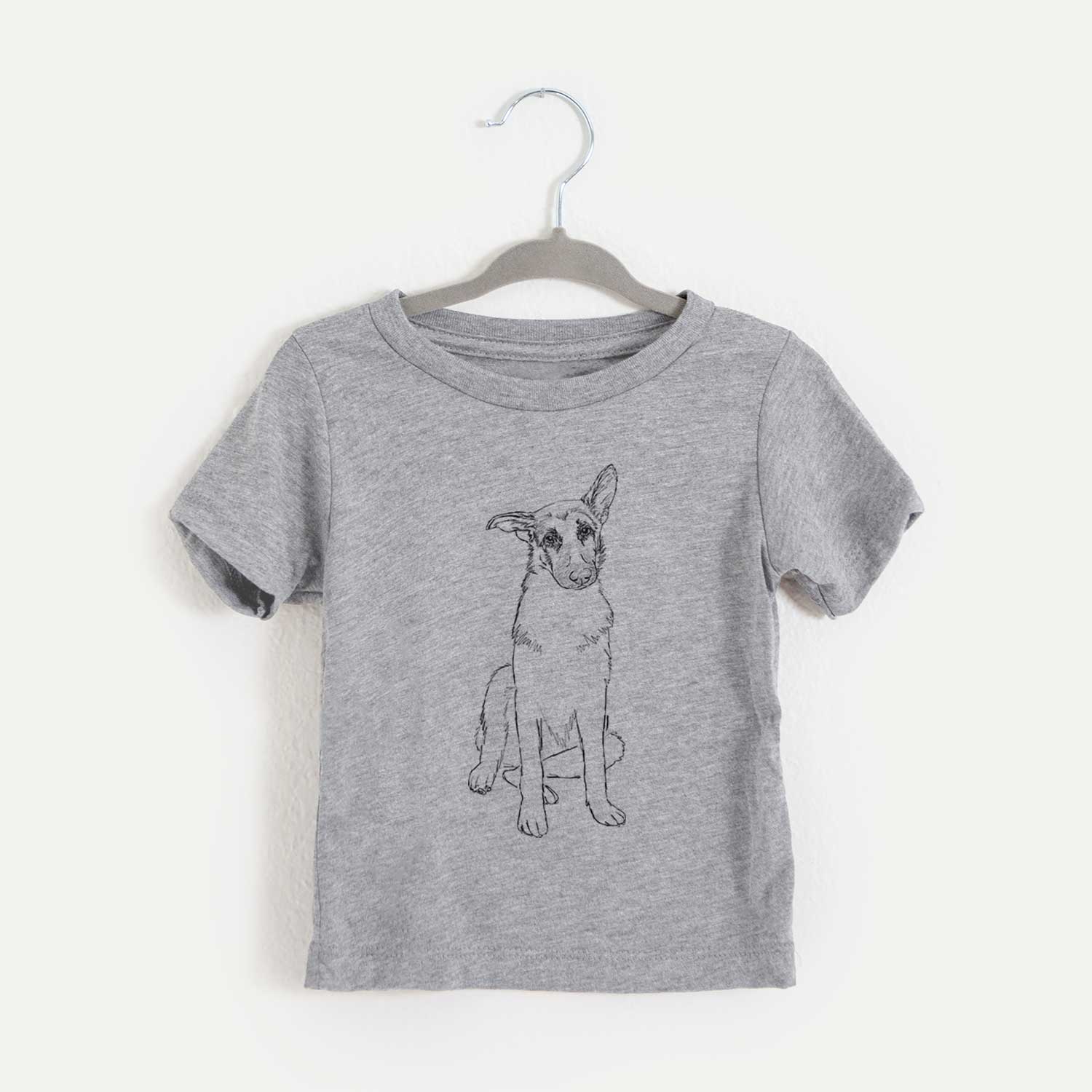 Doodled Riley the German Shepherd - Kids/Youth/Toddler Shirt