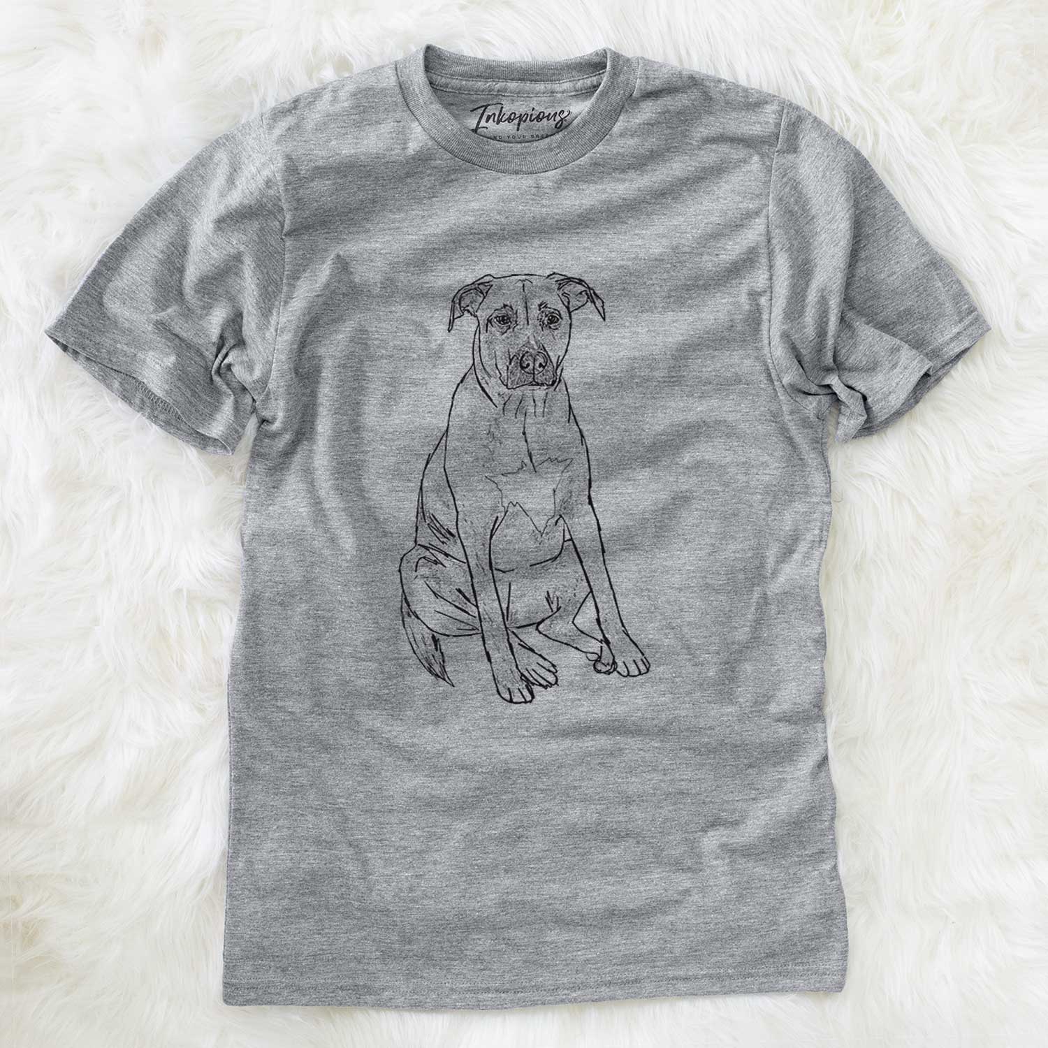 Doodled Riley the Mixed breed - Unisex Crewneck