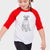 Doodled Riley the Mixed Breed - Youth 3/4 Long Sleeve