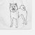 Doodled Rin the Shiba Inu Decorative Hand Towel