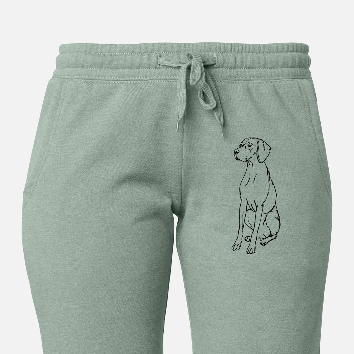 Doodled Rio the Vizsla - Women&#39;s Cali Wave Joggers