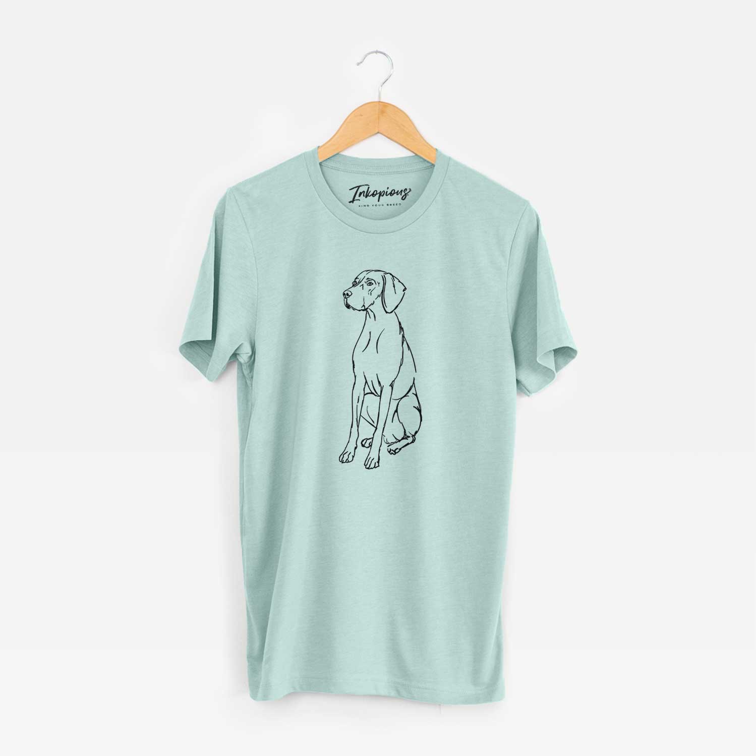 Doodled Rio the Vizsla - Unisex Crewneck