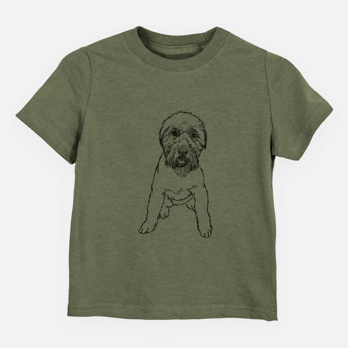 Doodled Riona the Soft Coated Wheaten Terrier - Kids/Youth/Toddler Shirt