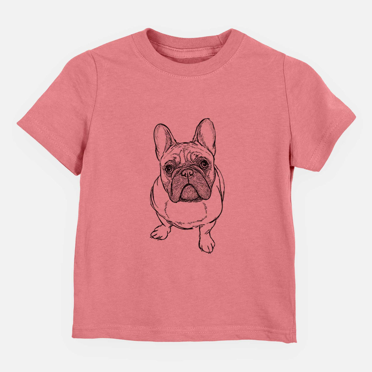 Doodled River the French Bulldog - Kids/Youth/Toddler Shirt