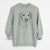 Doodled Rizzo the Labrador Retriever - Unisex Pigment Dyed Crew Sweatshirt