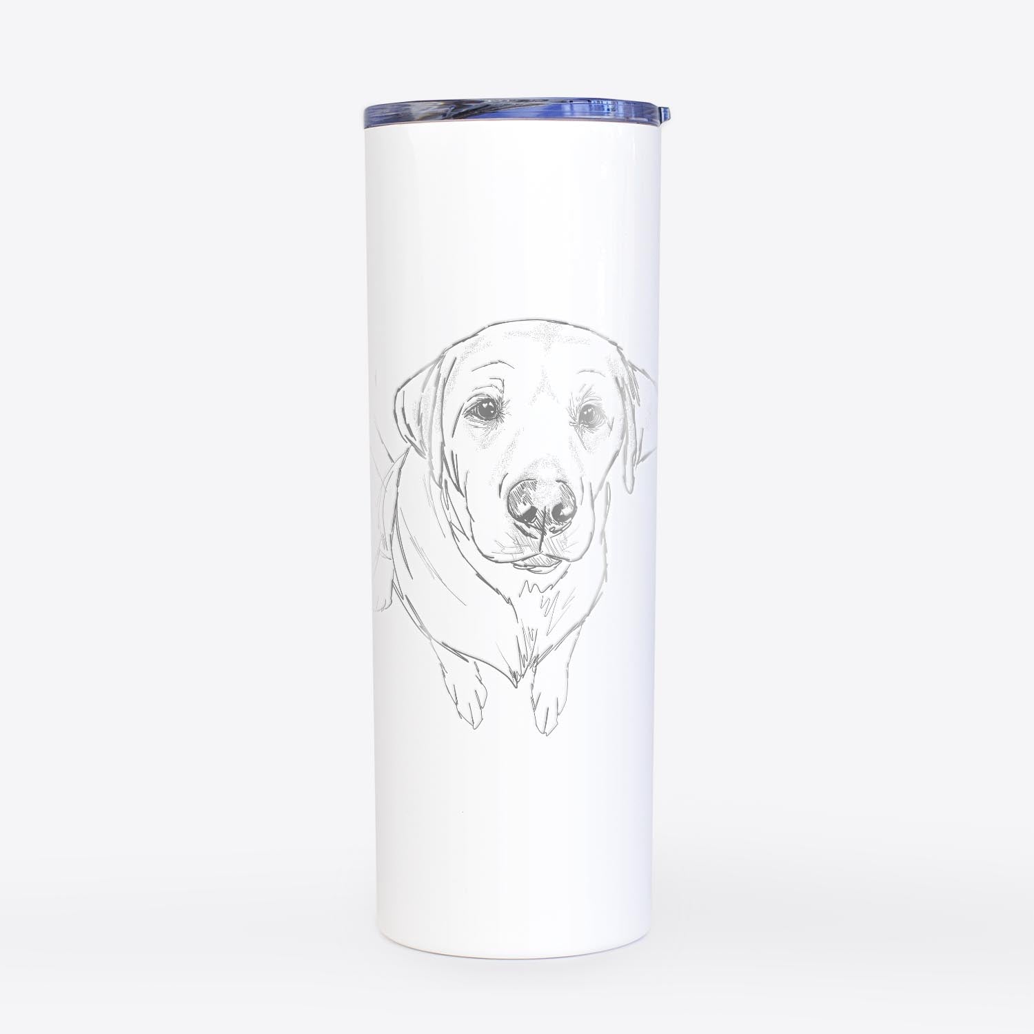 Doodled Rizzo the Labrador Retriever - 20oz Skinny Tumbler