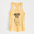 Doodled Rosie the Terrier Mix - Women's Racerback Tanktop