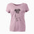 Doodled Rosie the Terrier Mix - Women's V-neck Shirt