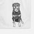 Doodled Rottweiler Decorative Hand Towel