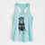 Doodled Rottweiler - Women's Racerback Tanktop