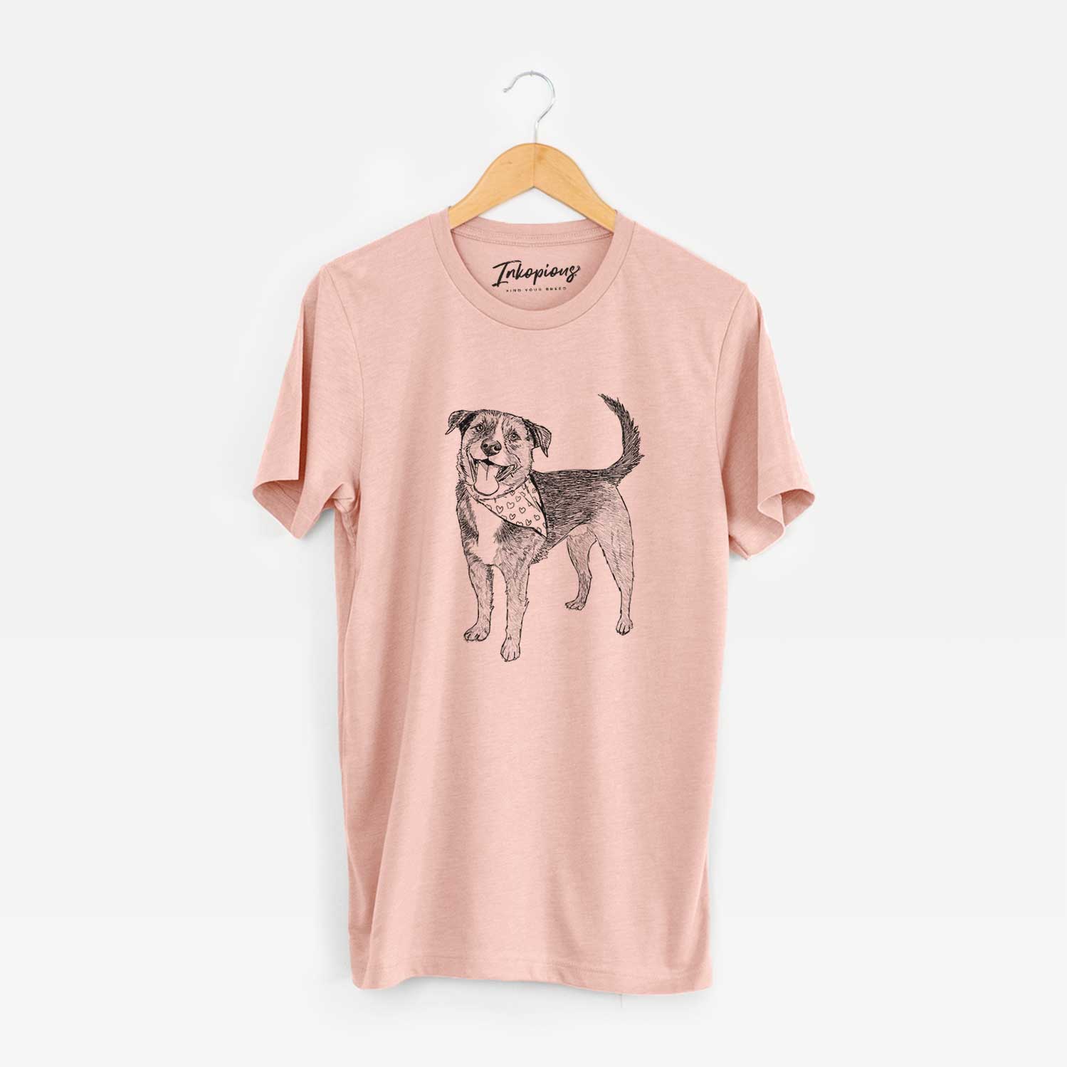 Doodled Roxy the Shepherd Mixed Breed - Unisex Crewneck