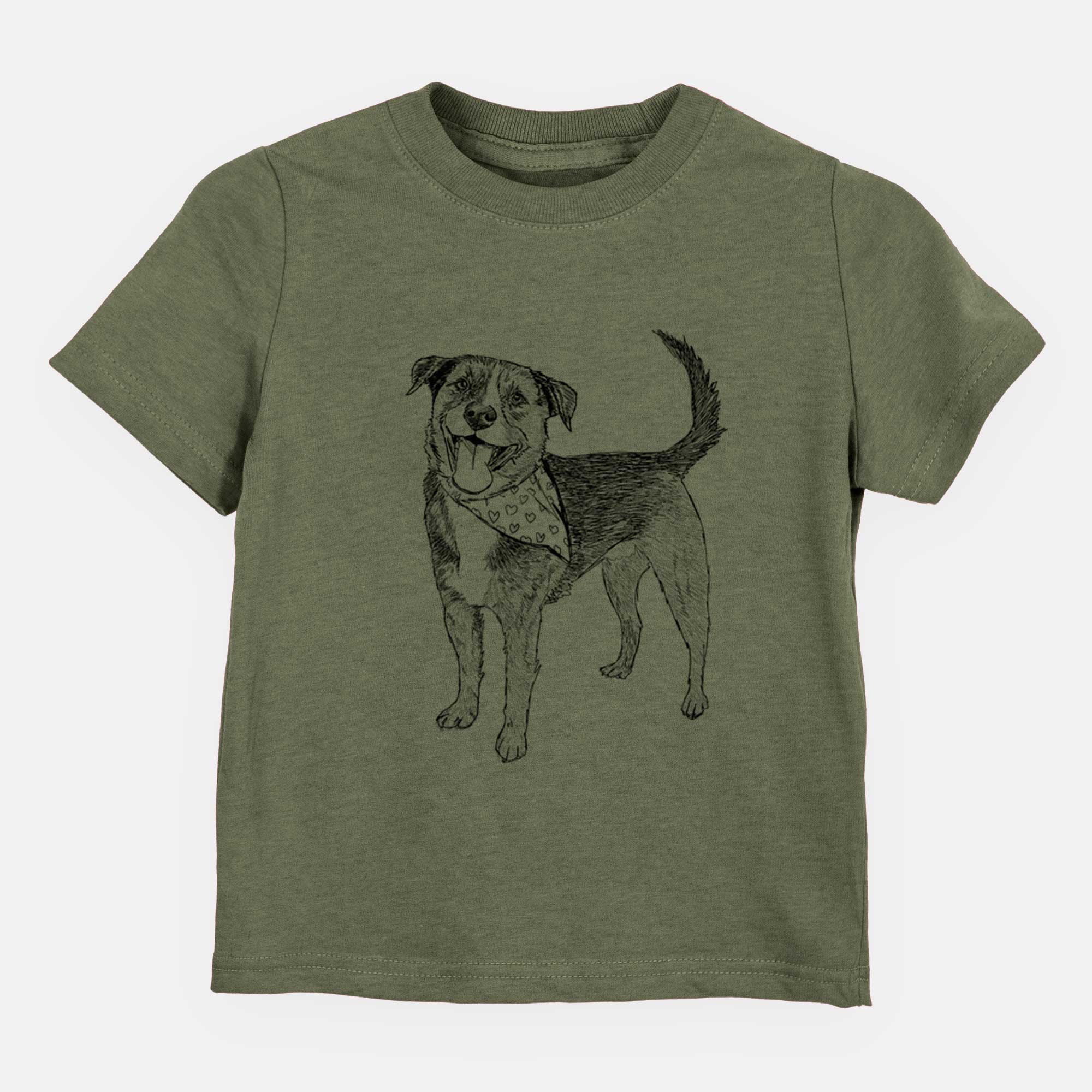 Doodled Roxy the Shepherd Mixed Breed - Kids/Youth/Toddler Shirt