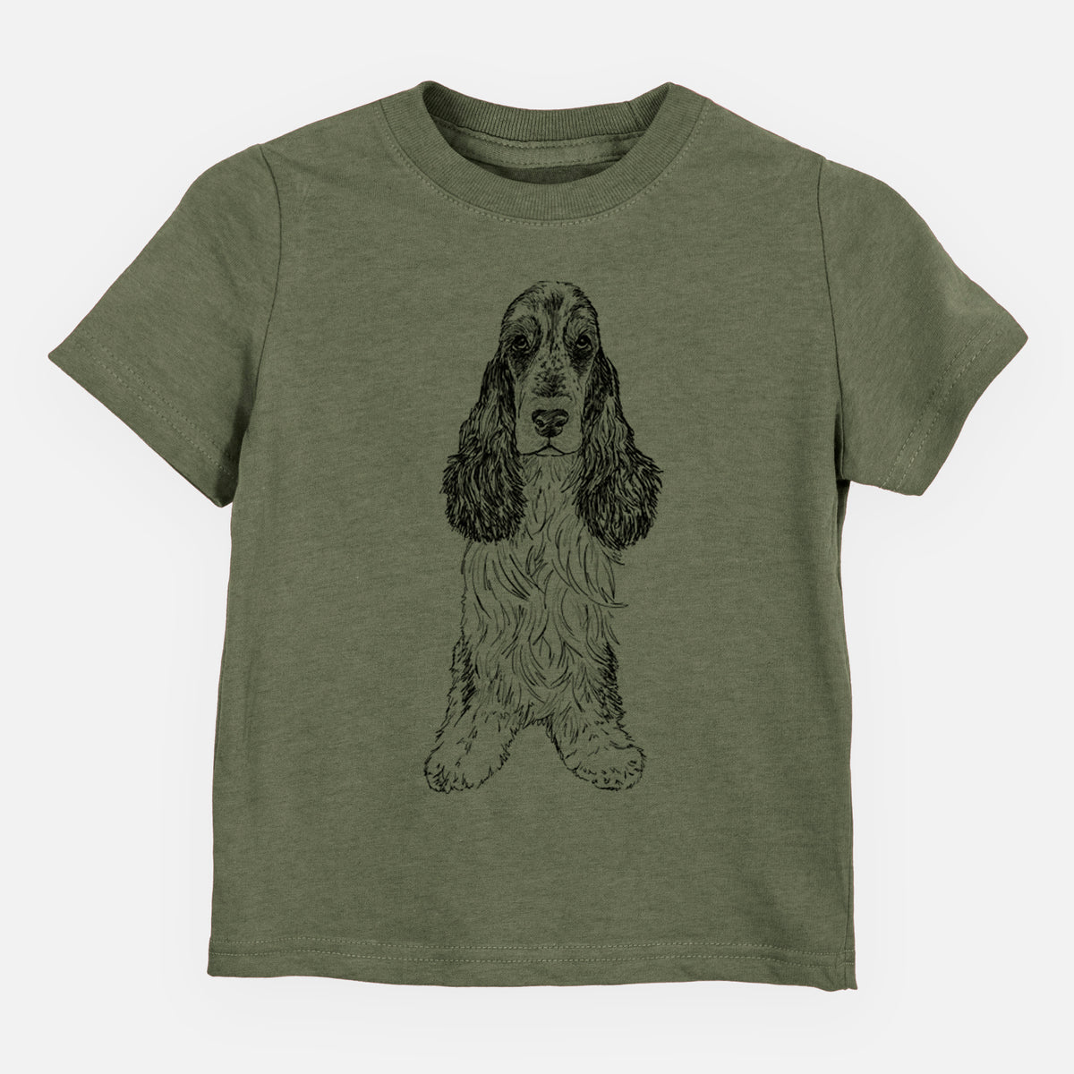 Doodled Rupert the Cocker Spaniel - Kids/Youth/Toddler Shirt