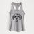 Doodled Santana Banana the Bichon Poodle - Women's Racerback Tanktop